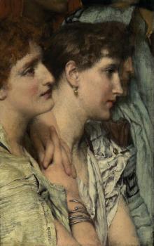 Sir Lawrence Alma-Tadema : An Audience